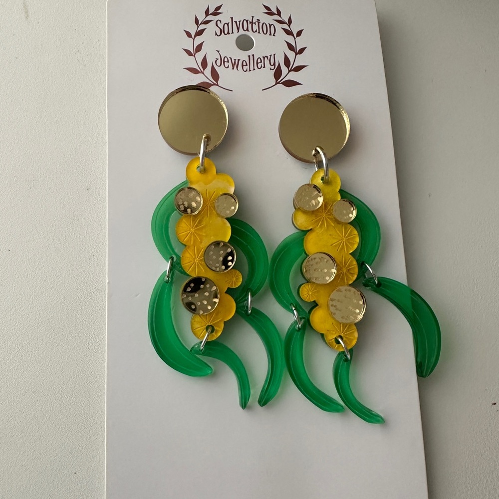 Banana Statement Earrings - Salvation Jewelry